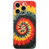Liquid Blue Tie Dye - Rasta Spiral iPhone 16 Pro Skin